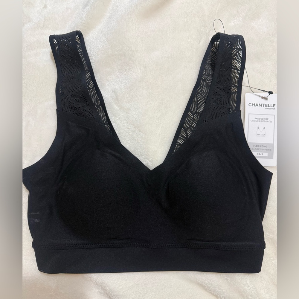 Chantelle Black Lace Back Bralette - Picture 4 of 5